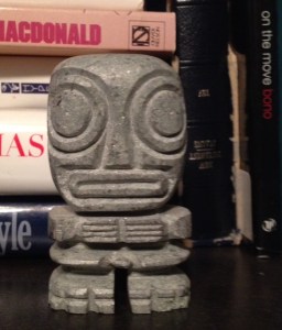 The unblinking man, sleepless and without dreams?